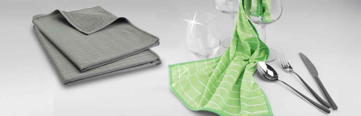Woran erkennt man ein gutes Glas-Poliertuch?  - Die wichtigsten Eigenschaften eines hochwertigen Glas-Poliertuchs