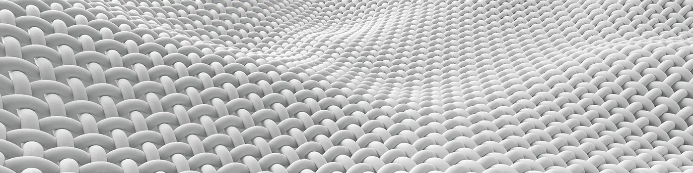 Microfasergewebe im Detail 