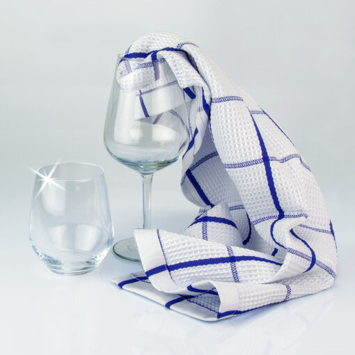 KinHwa Mikrofaser-Geschirrtücher Set – 9 Stück, Schnell Trocknend Mit Scheuerseite, Ideal Für Küche & Haushalt
